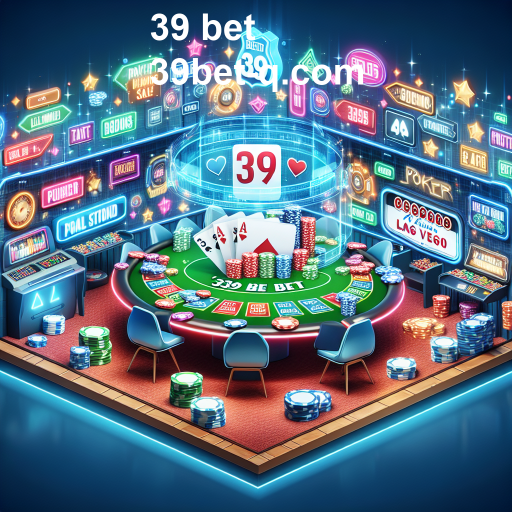 Descubra o Mundo do Poker Online no 39 Bet